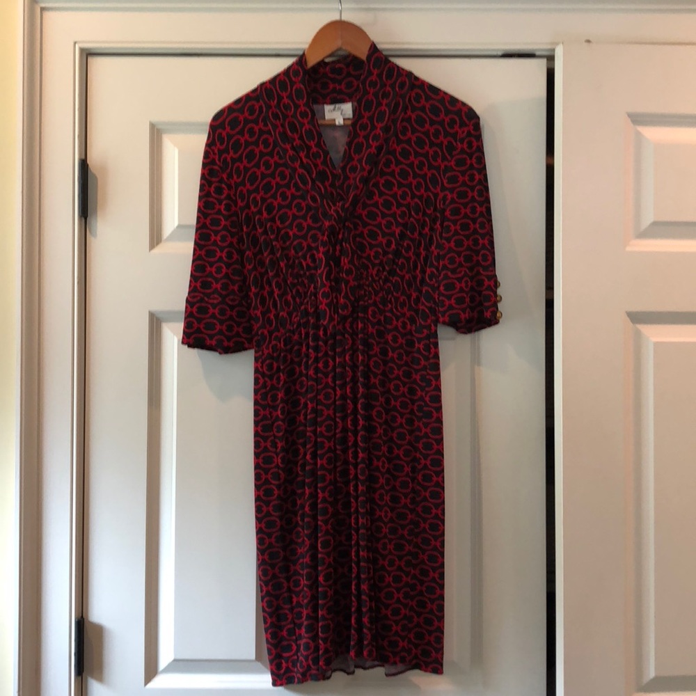 Jersey knit dress